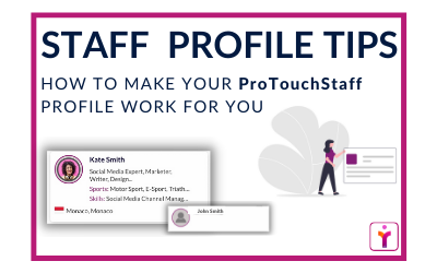 A Staff Profile for your dream job! How to build the best staff profile to help you get your dream job: