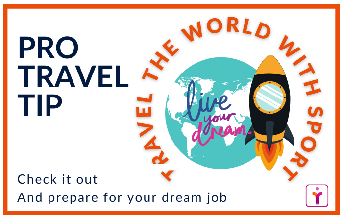 Pro Travel Trip to get your dream job working in the world of International Sport